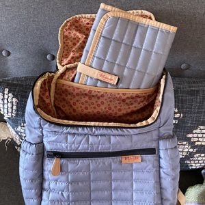 Maman NYC Diaper Bag, backpack, like new! Matching Changing Pad included!
